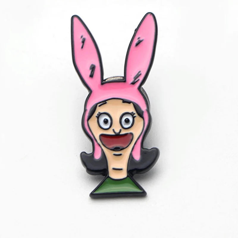 Vintage Cartoons Enamel Pin