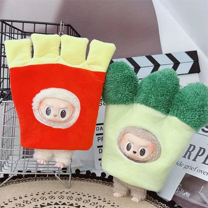 Kawaii Labubu Costumes and Sleeping Bedding (Labubu Not Included)
