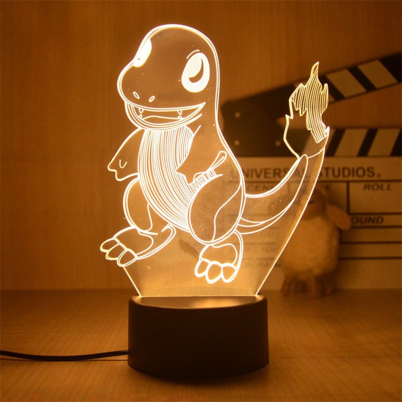 Poke 3D Night Lights GatoGeek