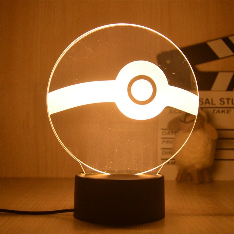 Poke 3D Night Lights GatoGeek