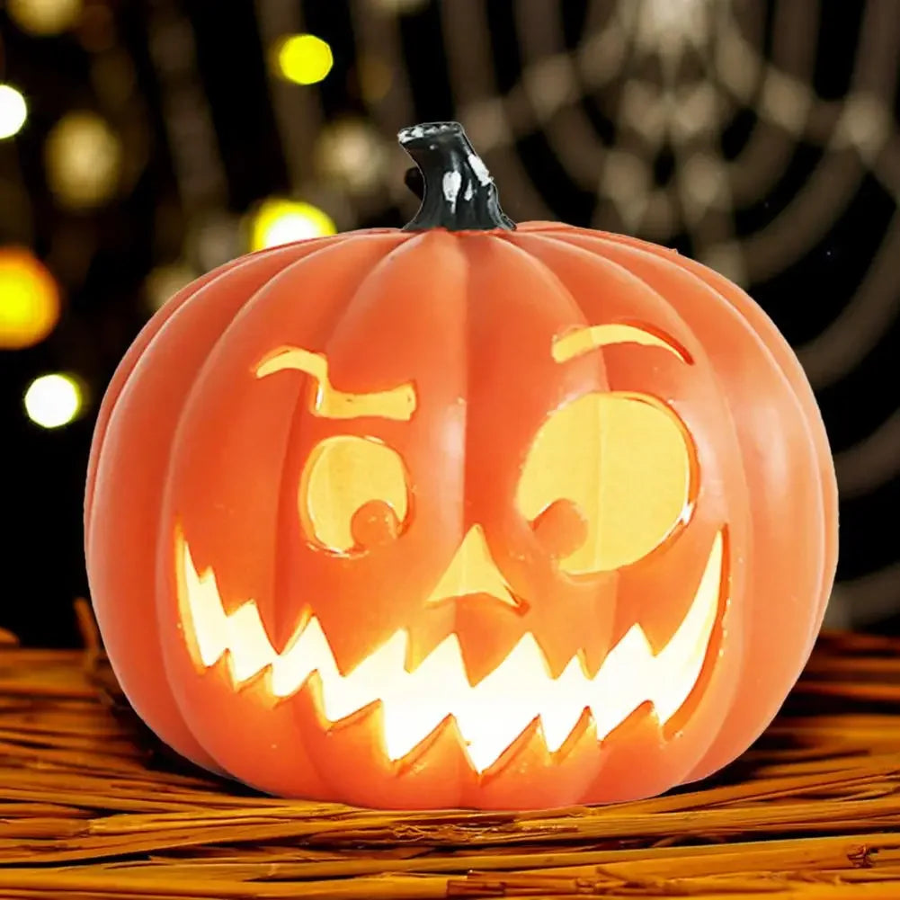 Halloween LED Pumpkin Lamp Kawaii Side