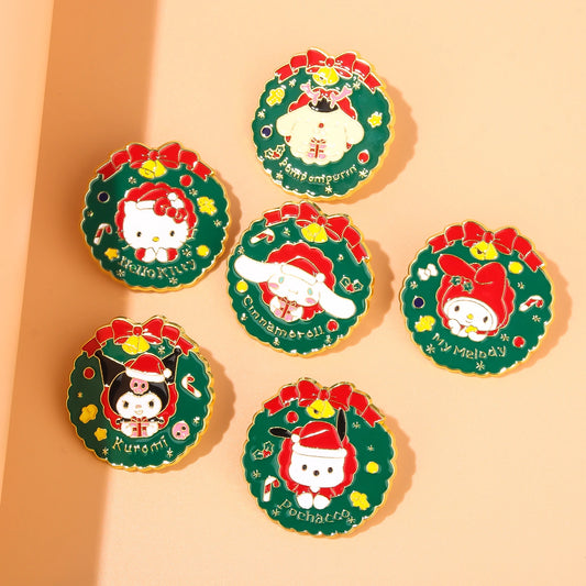 Kawaii Christmas Garland Kawaii Side