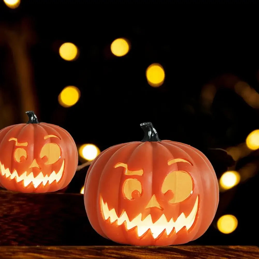 Halloween LED Pumpkin Lamp Kawaii Side
