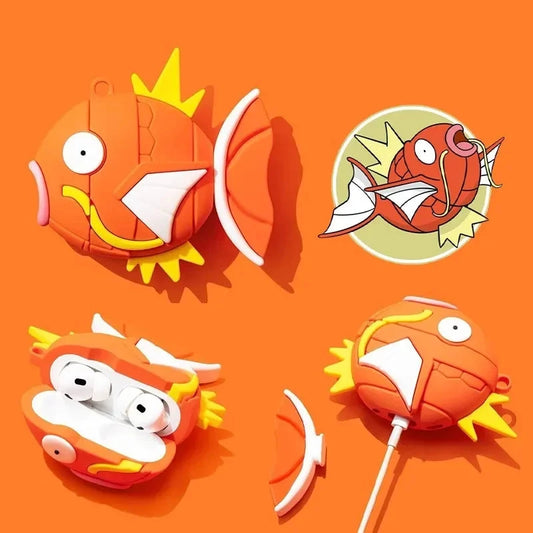 Magikarp 3D Airpod Case Kawaii Side