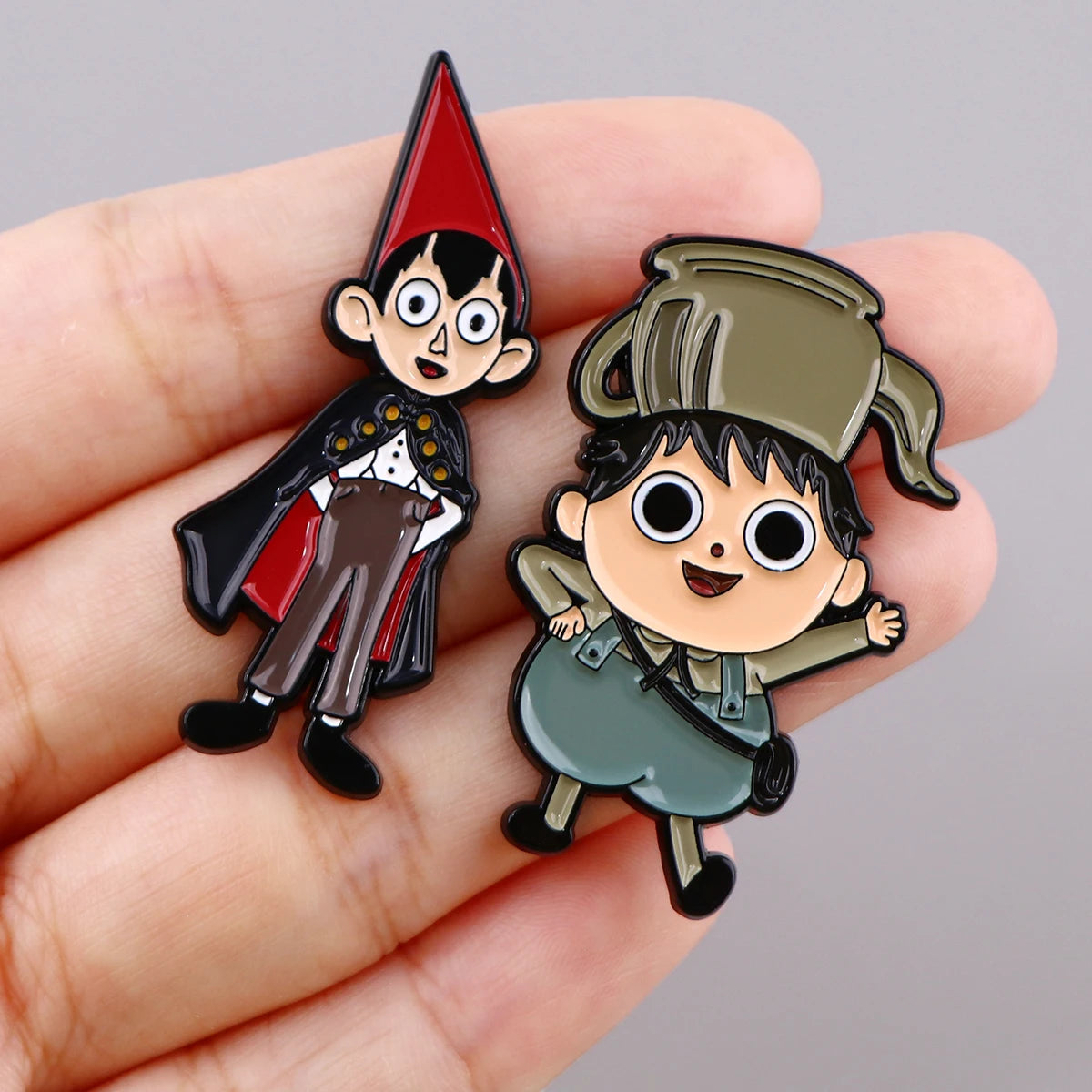 Funny Brooches For Women Cartoon Enamel Pins Metal Badge Fashion Jewelry Clothes Hat Backpack Accessory Christmas Gifts Kawaii Side