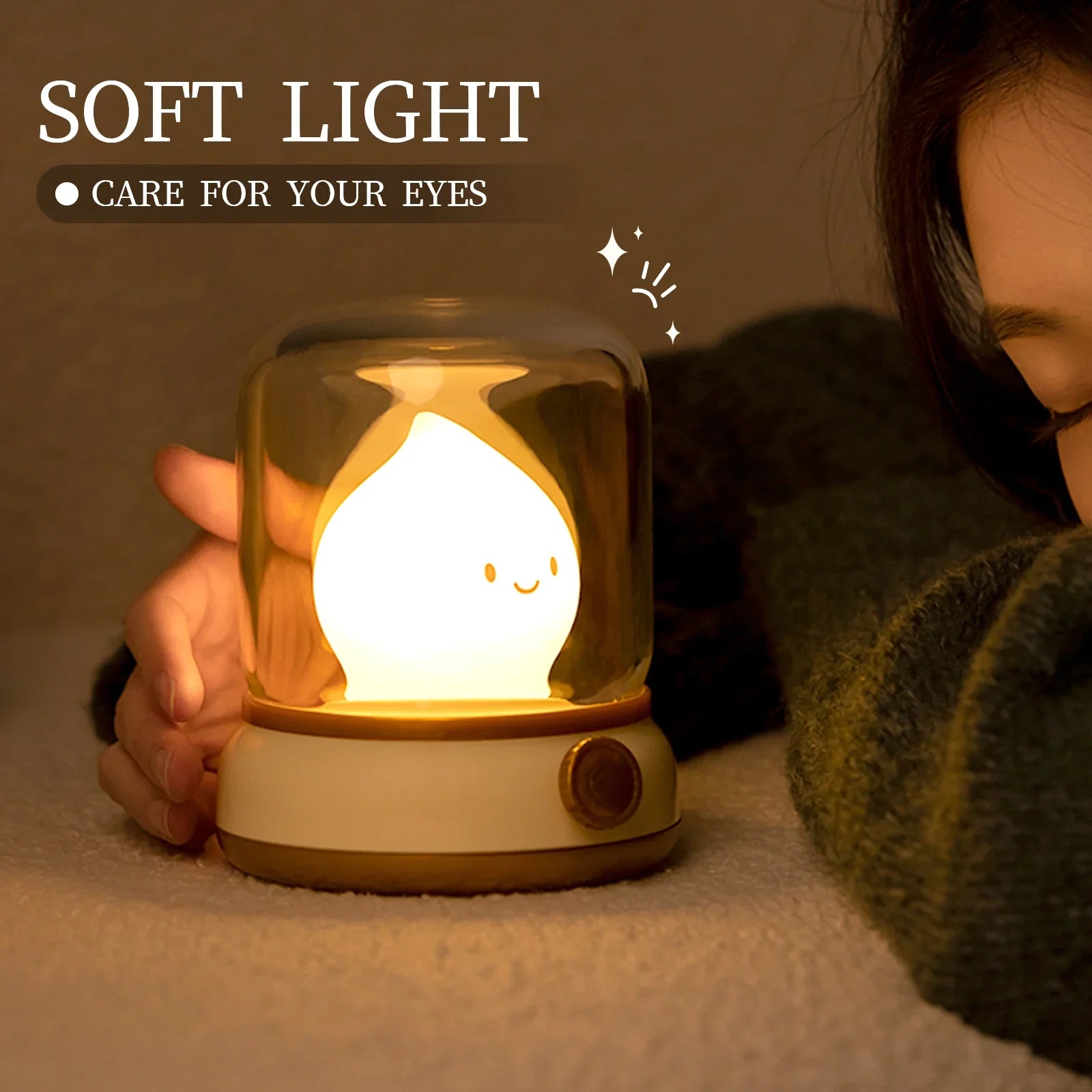 My Flame Friend Cozy Lamp Kawaii Side