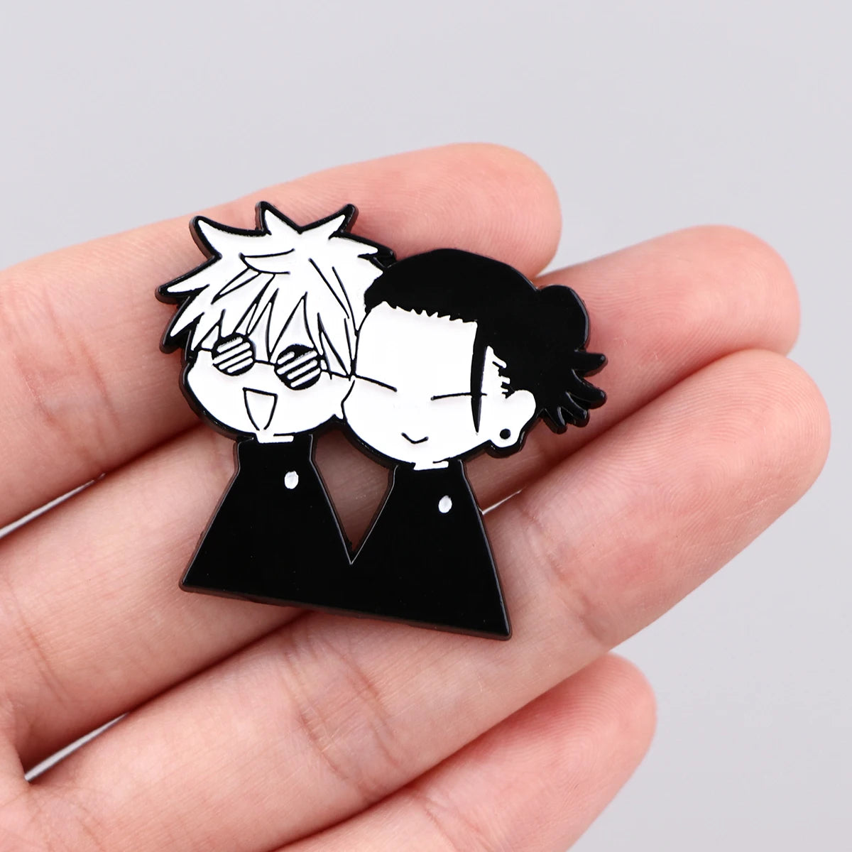 Gojo Enamel Pin Kawaii Side