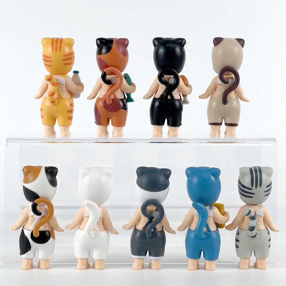 Cat Life Series - Mini Figure - Blind Box Kawaii Side