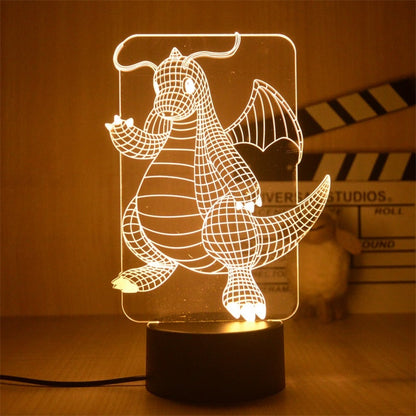 Poke 3D Night Lights GatoGeek