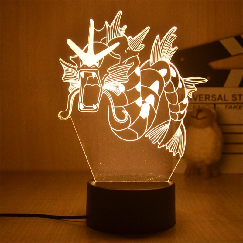 Poke 3D Night Lights GatoGeek