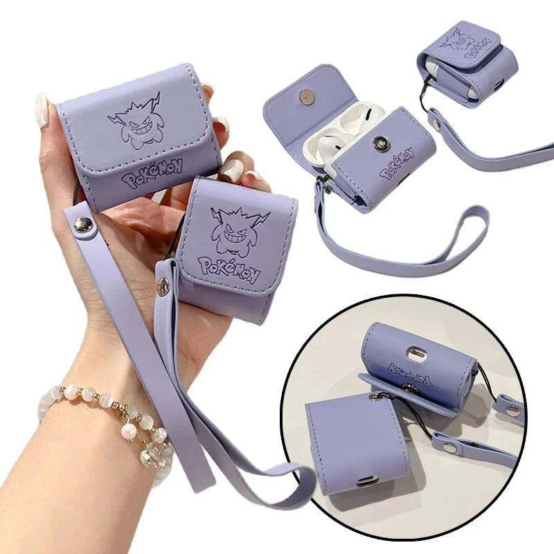 Gengar Mini Bag AirPods Case Kawaii Side