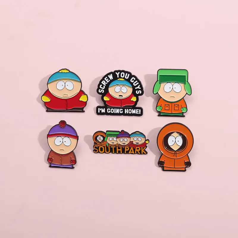 South Park Enamel Pin Kawaii Side