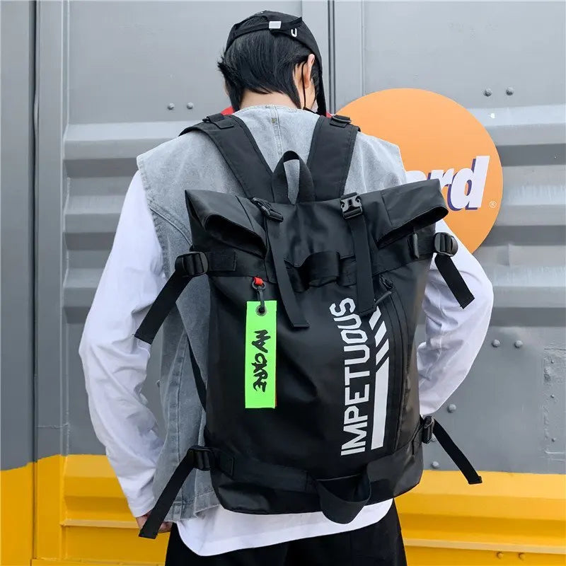 Oxford Impetuous Street Backpack Kawaii Side
