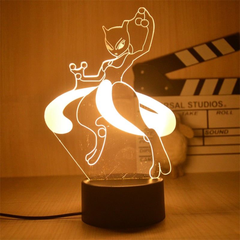Poke 3D Night Lights GatoGeek