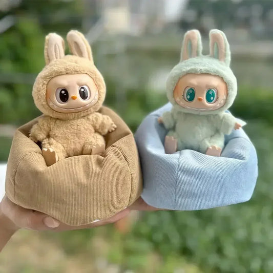 Labubu Mini Sofa Bed Decoration (Labubu Not Included)