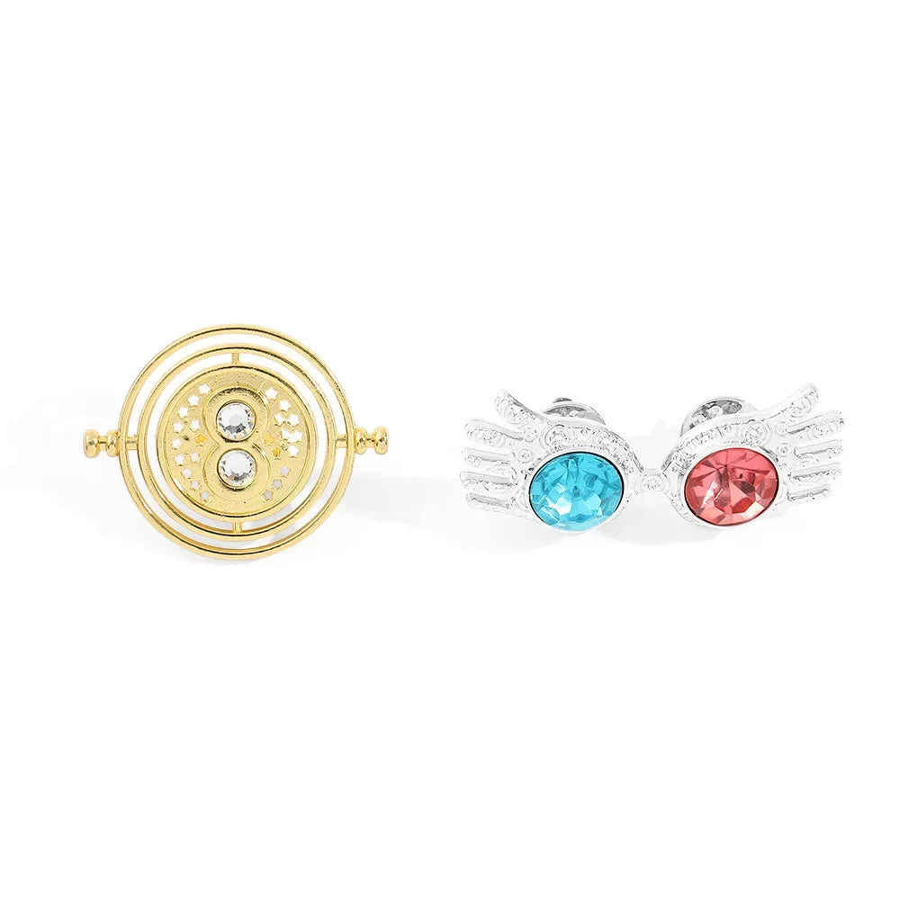 Time Turner Hourglass Enamel Pin