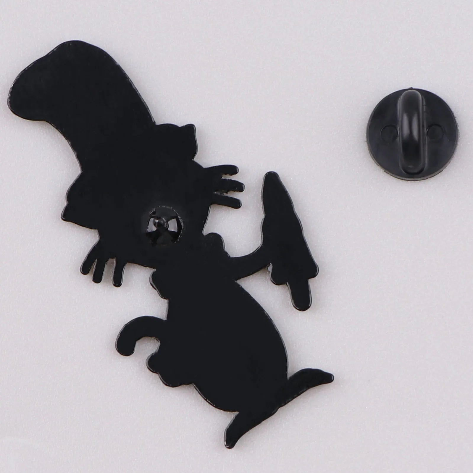 The Cat in the Hat Enamel Pin Kawaii Side