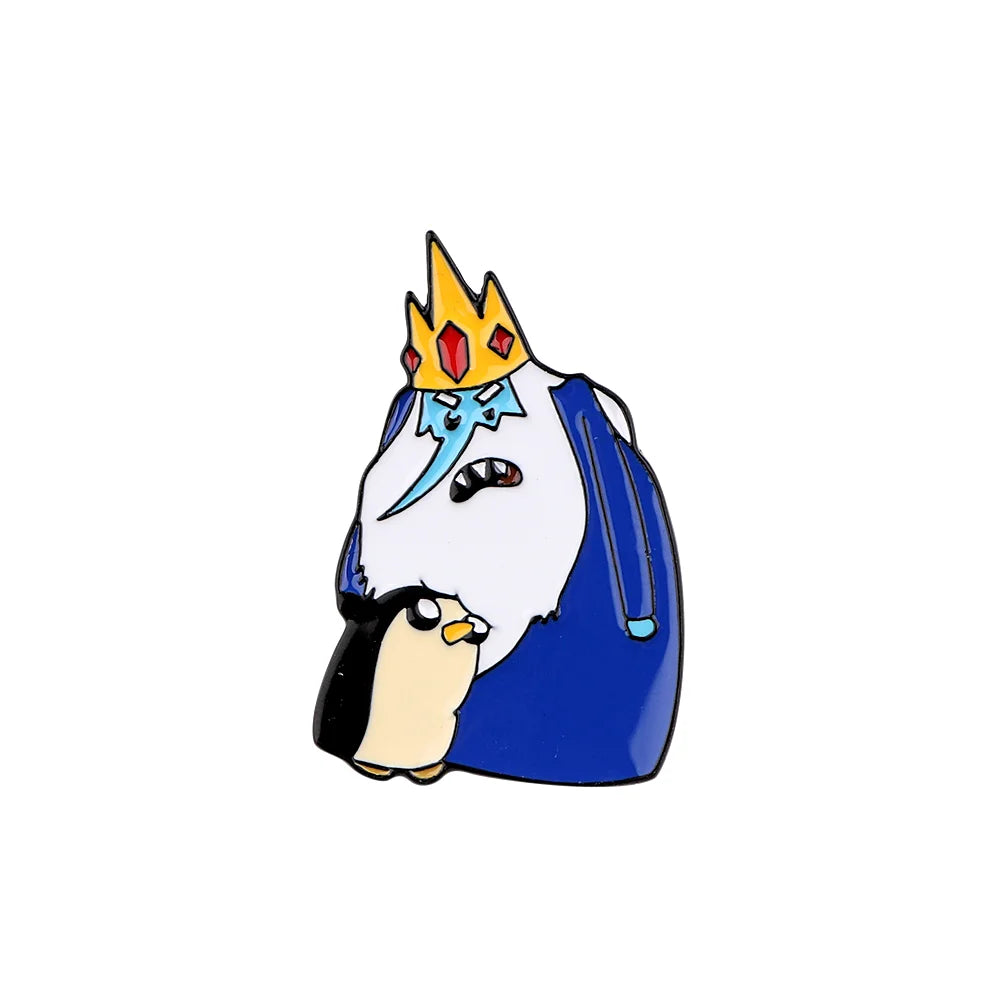 Adventure Time Enamel Pin Kawaii Side