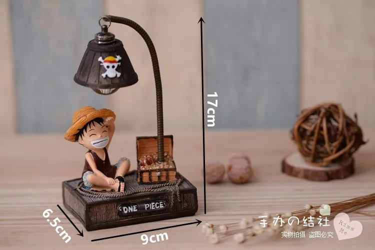 Cute Pirate Lamp Kawaii Side