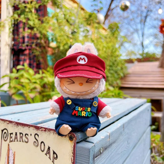 Super Mario Outfit (Labubu Not Included)