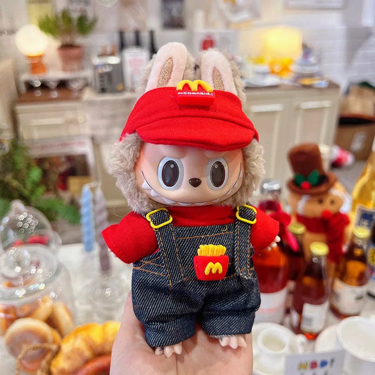 Labubu Cute Fast Food Outfit (Labubu Not Included)