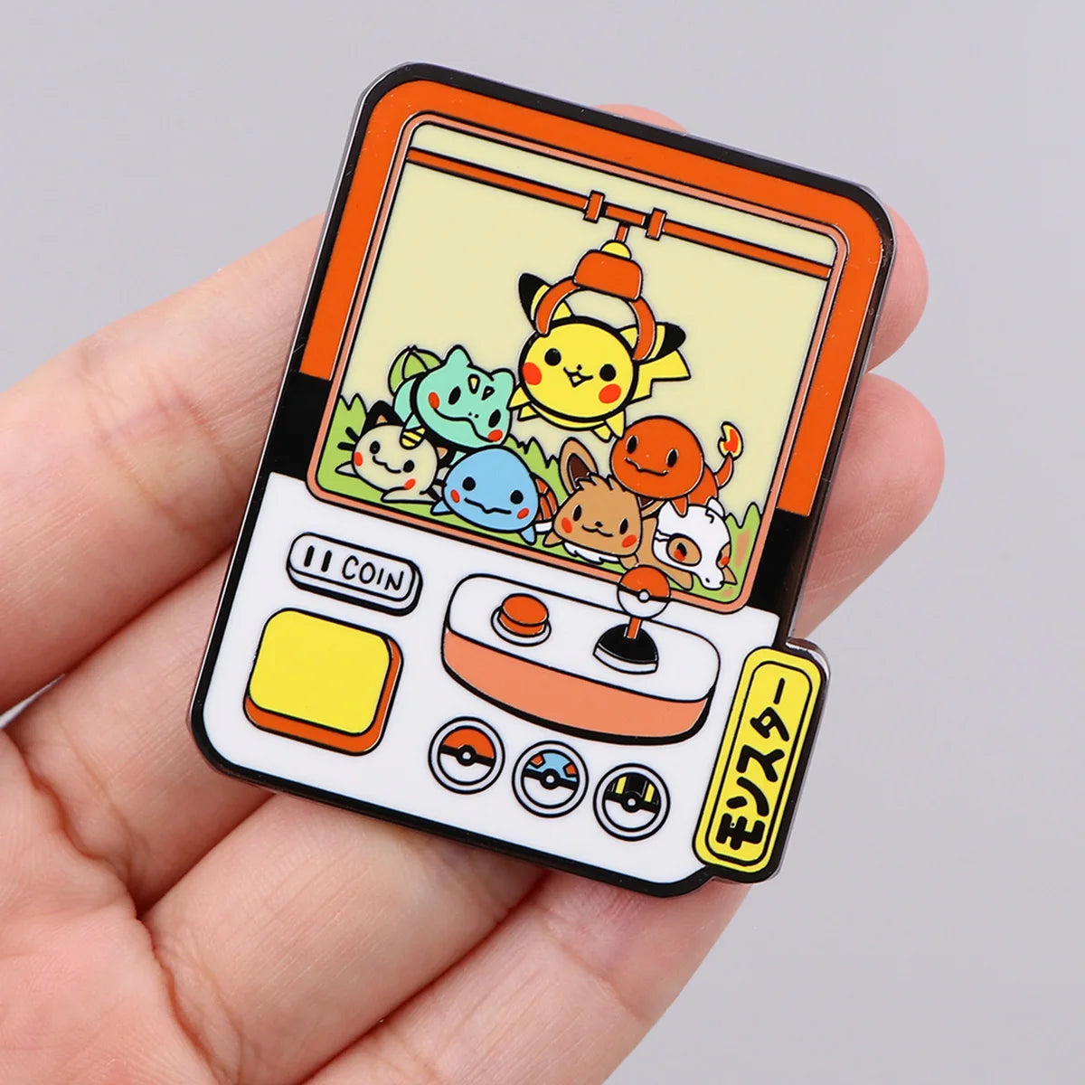 Pokegacha Cute Enamel Pin Kawaii Side