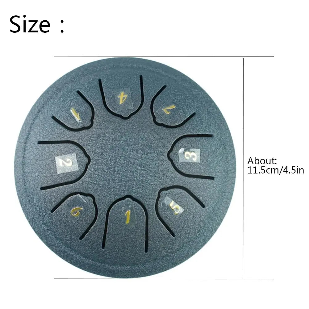 Zen Drum 4.5 Inch 8 Tone Kawaii Side
