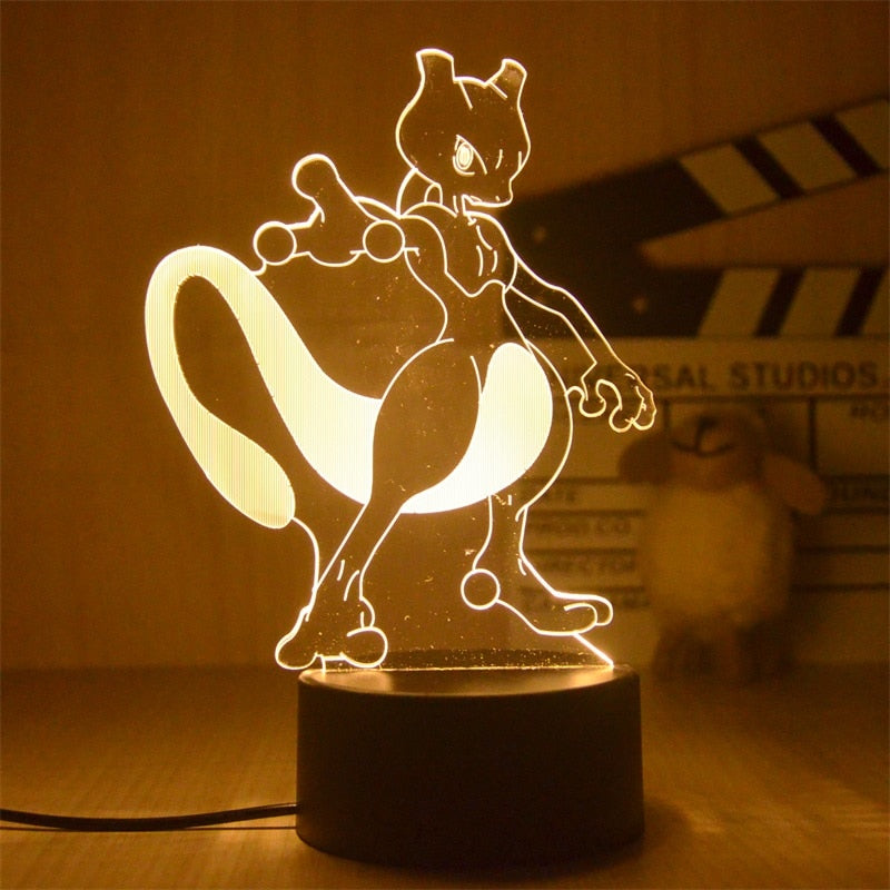 Poke 3D Night Lights GatoGeek