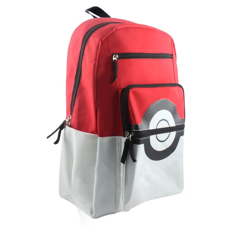 Poke Adventure Backpack Kawaii Side