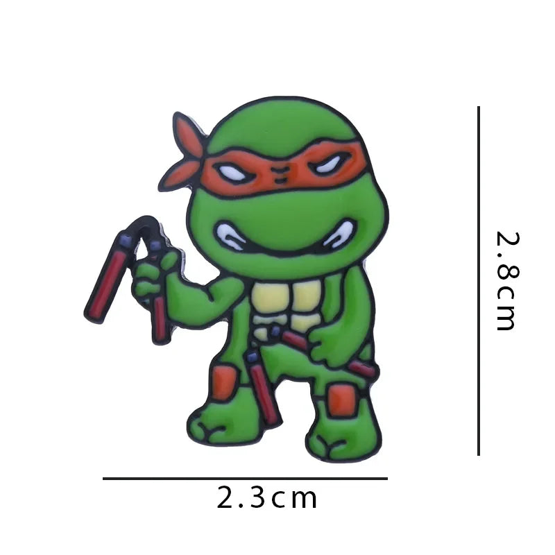 Teenage Mutant Ninja Turtle Enamel Pin