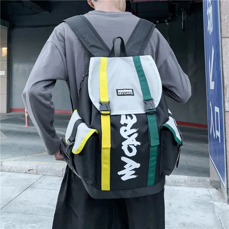 Korean Street Backpack Kawaii Side