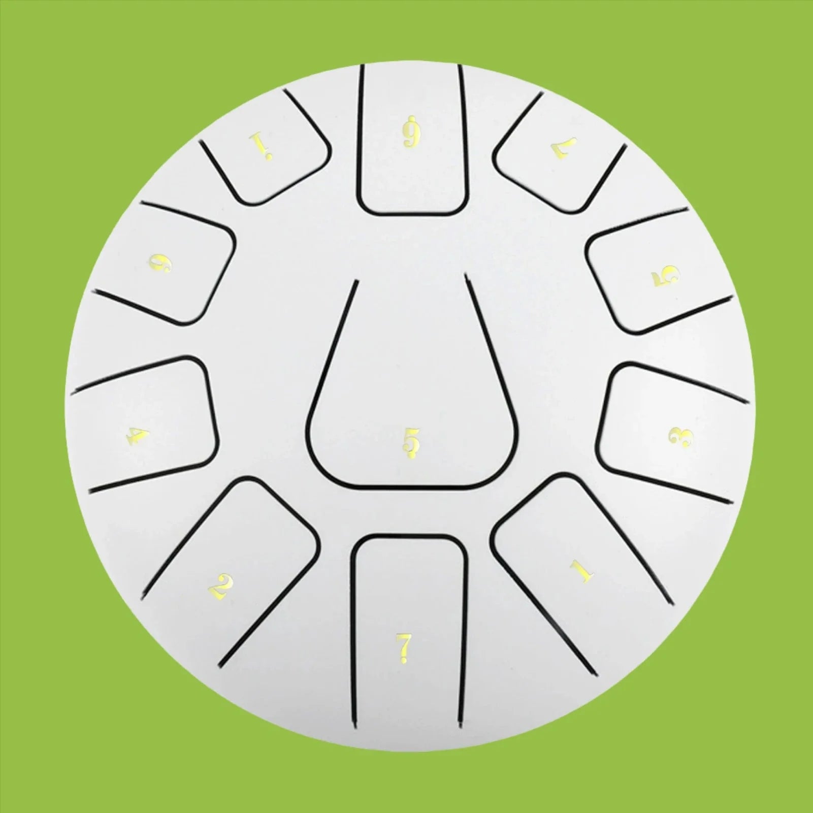 Zen Drum 8 Inch 11 Tone Kawaii Side