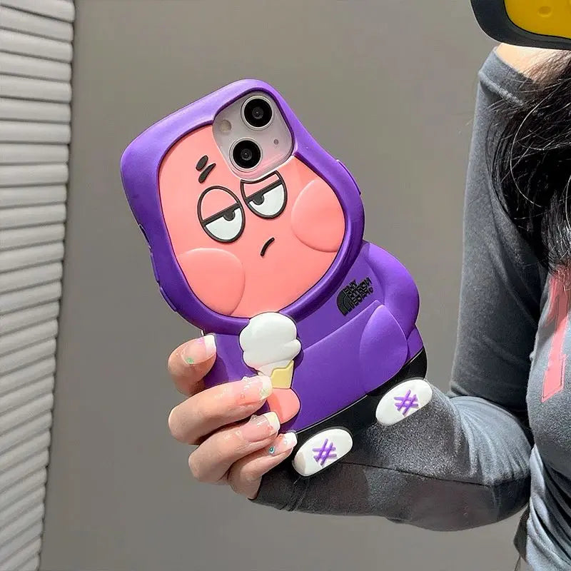 Case Protetora Bob Esponja e Patrick Estrela iPhone - Kawaii Side