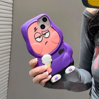 Case Protetora Bob Esponja e Patrick Estrela iPhone - Kawaii Side