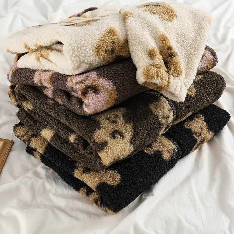 Teddy Bear Sherpa Hoodie - Kawaii Side