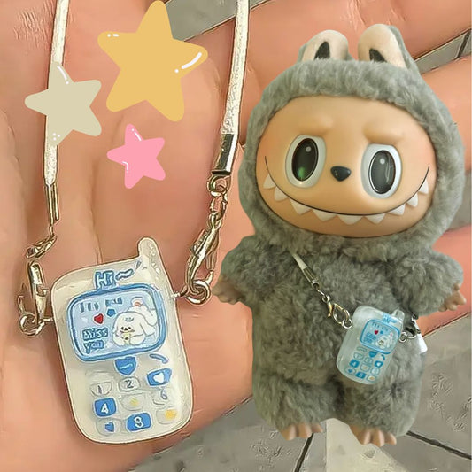 Labubu Mobile Phone Pendant (Labubu Not Included)