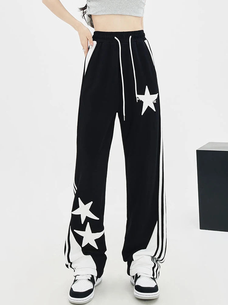 Y2K Casual Sweatpants Kawaii Side