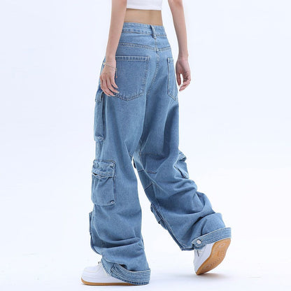 Streetwear Y2K Jeans Kawaii Side