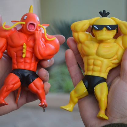 Action Figure Magikarp Maromba Musculoso pokemon musculoso GatoGeek 