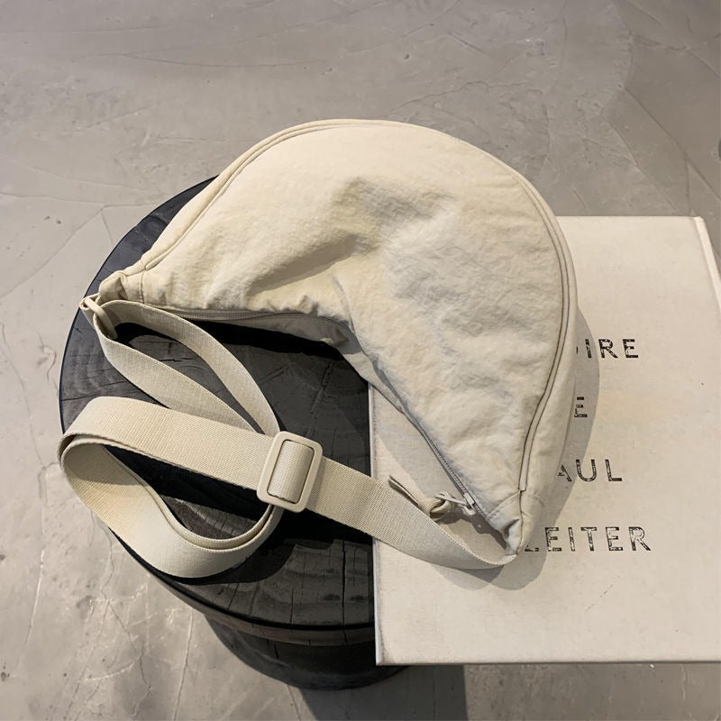 Always Ready To Go Canvas Shoulder Bags Kawaii Side