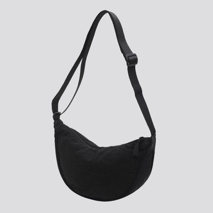 Always Ready To Go Canvas Shoulder Bags Kawaii Side
