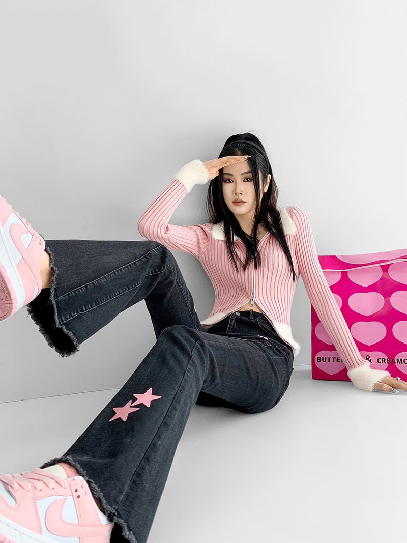 Kawaii Star Harajuku Jeans Kawaii Side