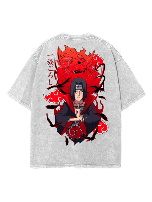 2-SIDED ITACHI VINTAGE OVERSIZE TEE Kawaii Side
