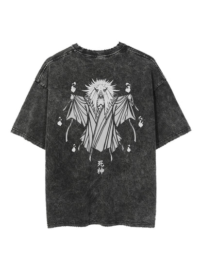 SEAL DEMON VINTAGE OVERSIZE TEE Kawaii Side