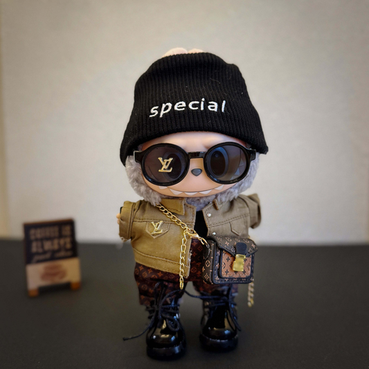 Khaki Monogram Louis Vuitton -  (Labubu Not Included)