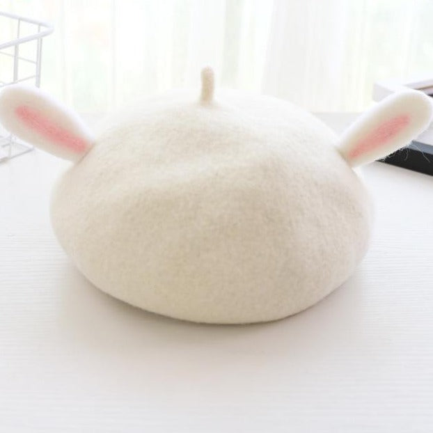 Cute Beret Cap Kawaii Side