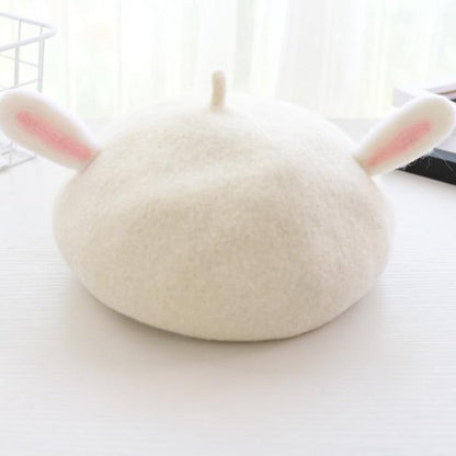 Cute Beret Cap Kawaii Side