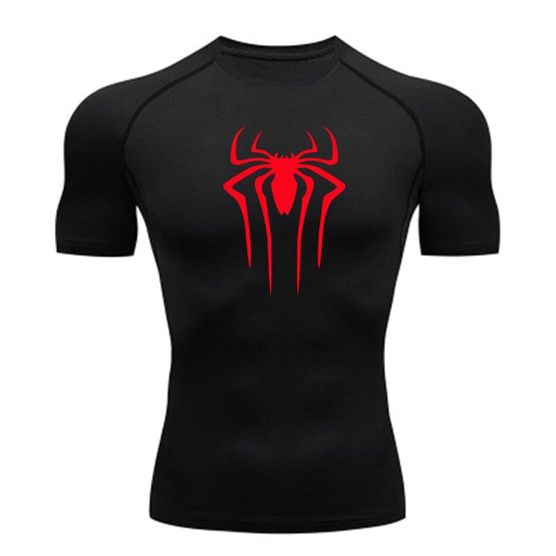 Spider Compression T-Shirt Kawaii Side
