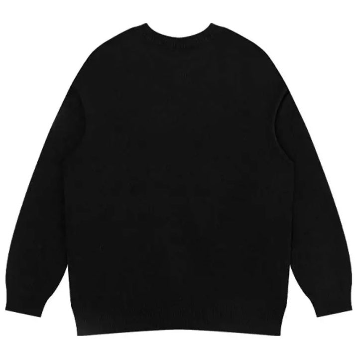Short Hair Anime Girl Sweatshirt Kawaii Side