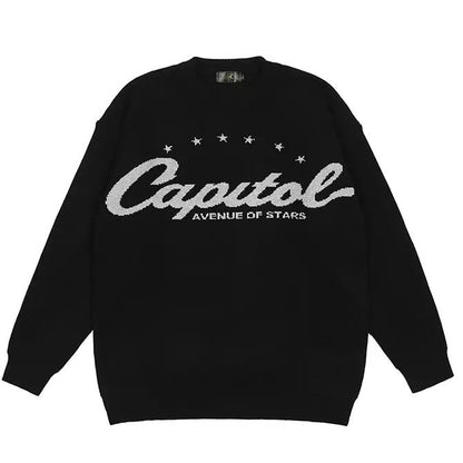 Stars Avenue Sweatshirt Kawaii Side